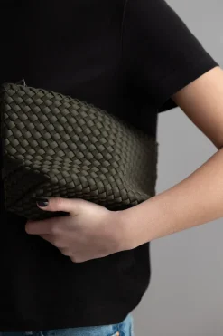 Clutch - Portofino Medium Olive