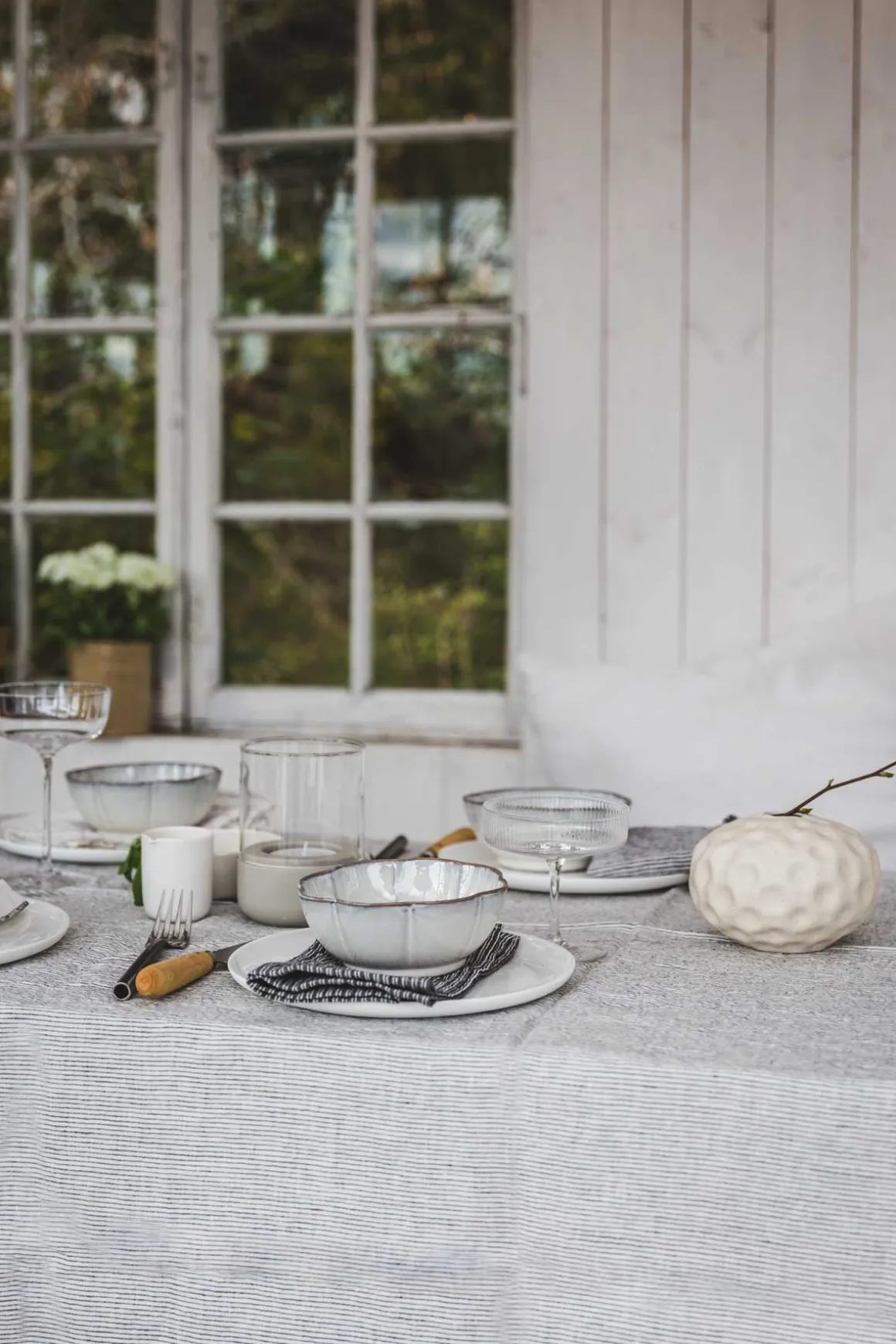 Duk - Black/White Pyjama