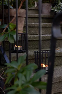 Fakkelholder - Dia17xh20cm Jern