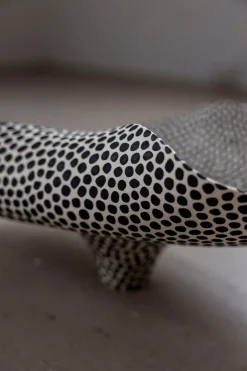 Fat - Håndlaget Large Prikkete