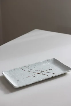 Fat - Japansk Keramikk Sushifat Hvit