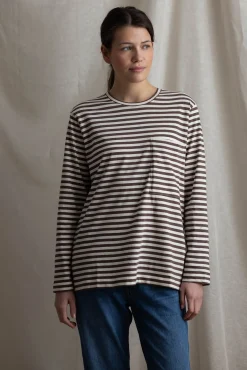 Genser - Circular Long Sleeve Mix Coffee