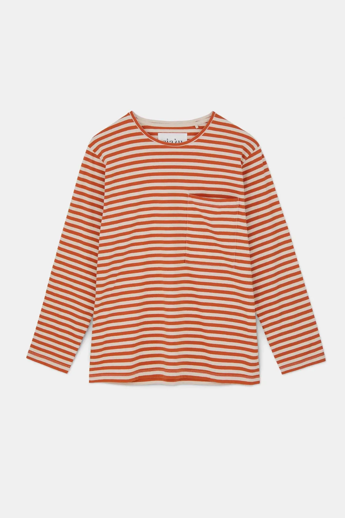Genser - Circular Long Sleeve Mix Orange