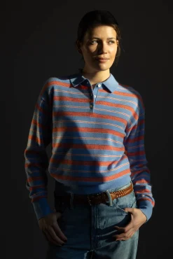 Genser - Collegiate Stripe Polo