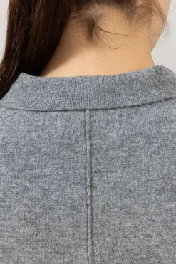 Genser - Estate Pique Grey Melange