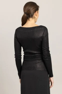 Genser - Shimmering Merino Black