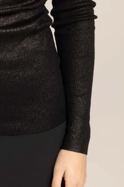 Genser - Shimmering Merino Black