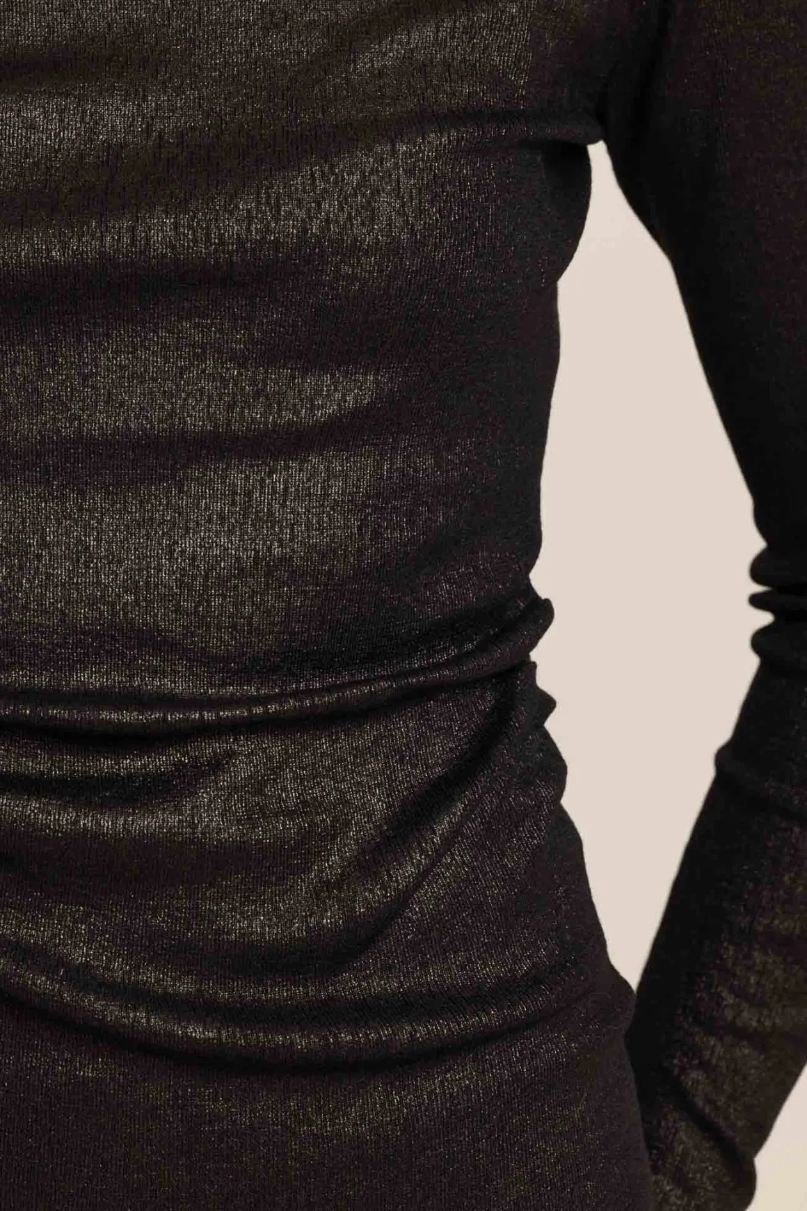 Genser - Shimmering Merino Black