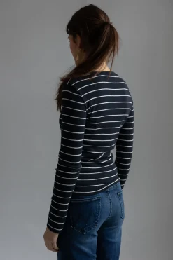 Genser - Striped Crew Coastal Combo