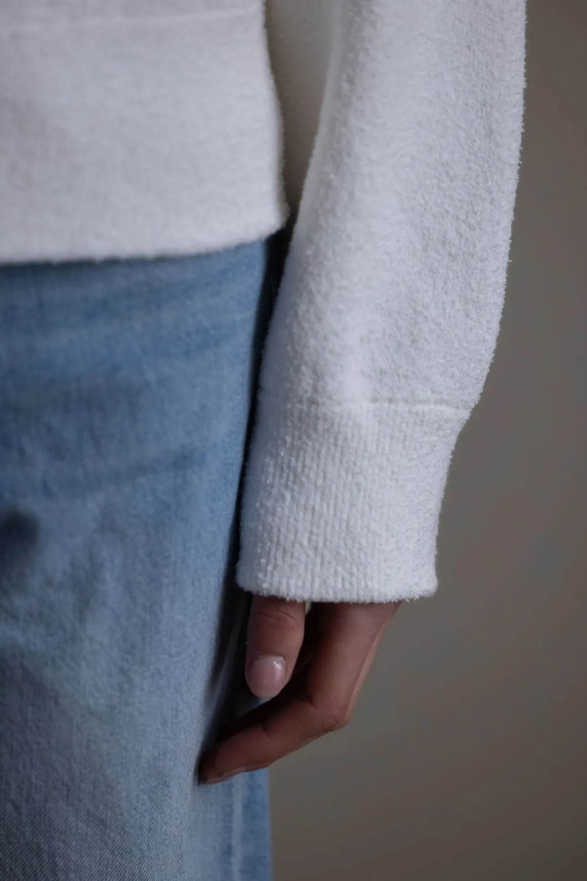 Genser - Structured Boucle Crew NK