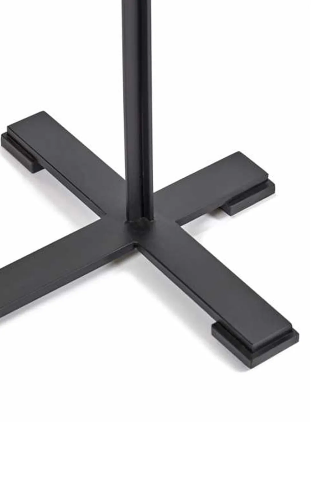 Gulvlampe - Chan 2 Sort/Hvit l50xb40xh200cm