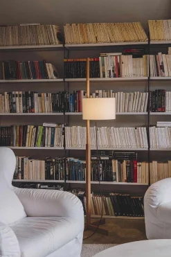 Gulvlampe - TMM Natural Oak White Parchment