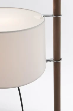 Gulvlampe - TMM Natural Oak White Parchment