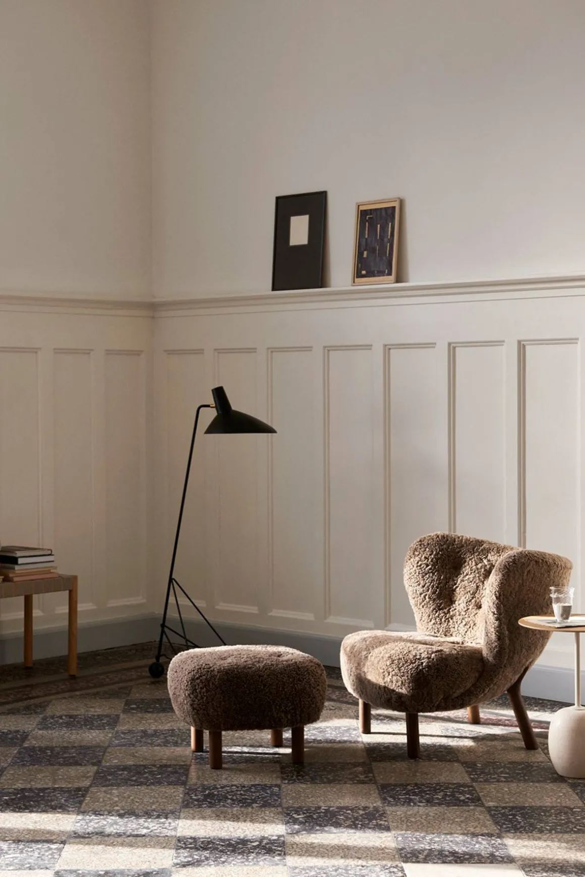 Gulvlampe - Tripod HM8 Black