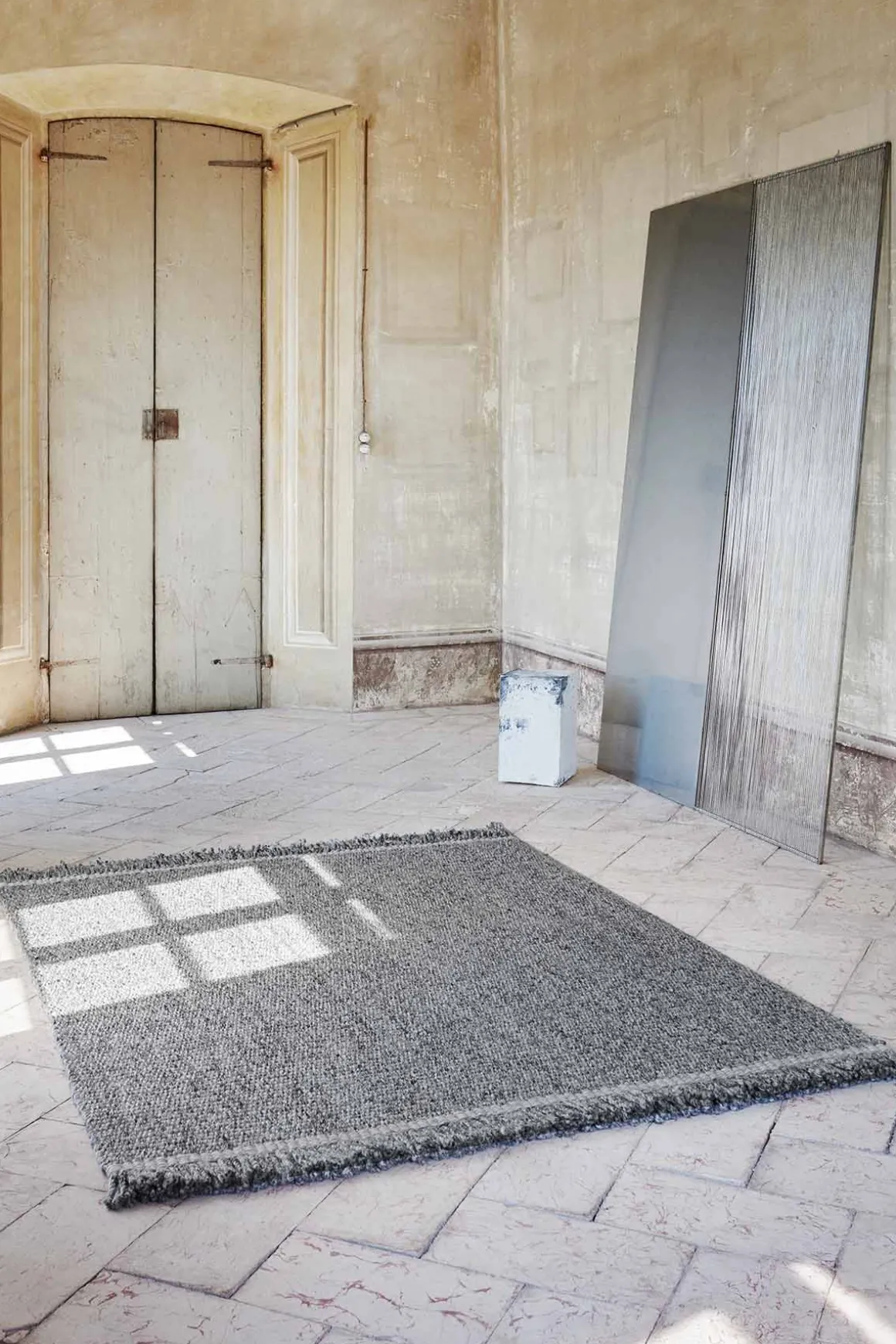 Gulvteppe - Elmo White