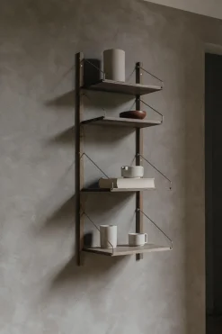 Hylle - Library Dark Oak Add-On H1852 W40