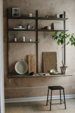 Hylle - Library Dark Oak Desk Section H1852