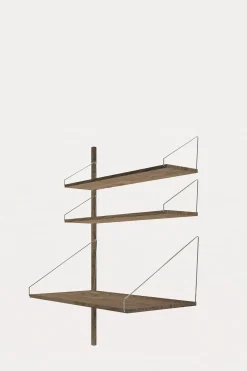 Hylle - Library Dark Oak Desk Add-On H1148