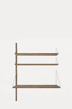 Hylle - Library Dark Oak Desk Add-On H1148