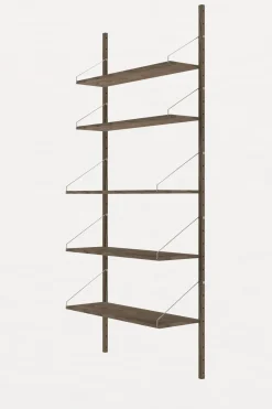 Hylle - Library Dark Oak Single Set H1852 W80