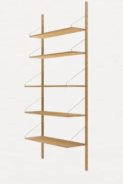 Hylle - Library Natural Oak Single Set H1852 W80