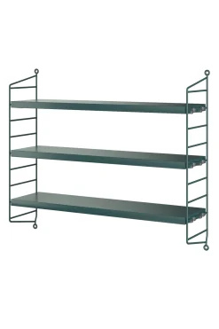 Hylle - Pocket 60x15xH50 Tegnérgrønn