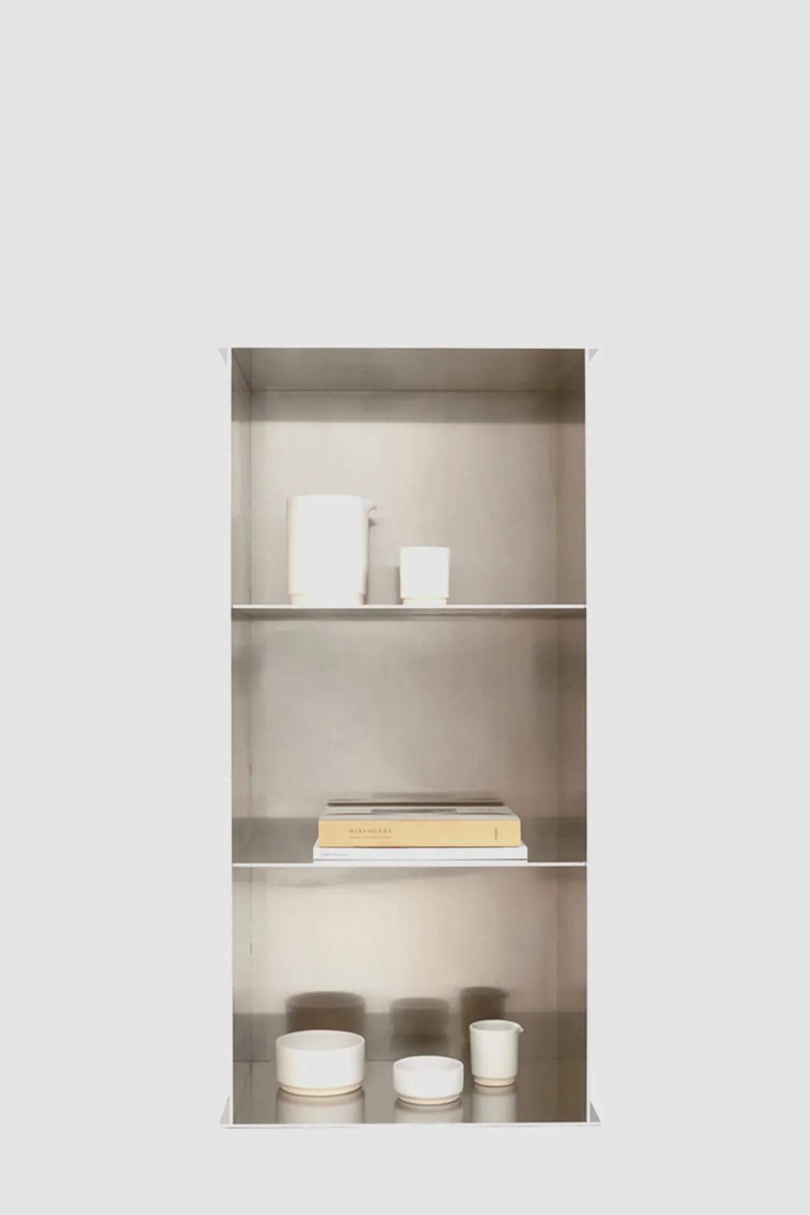 Hylle - Rivet Case H48,1cm L98,3cm Aluminium