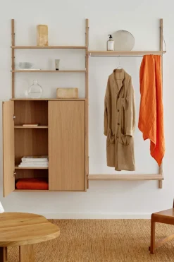 Hylle - 40x80cm Wardrobe Library Natural