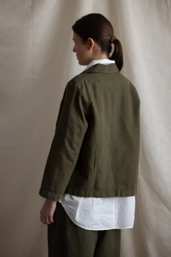 Jakke - Cotton Linen Herringbone