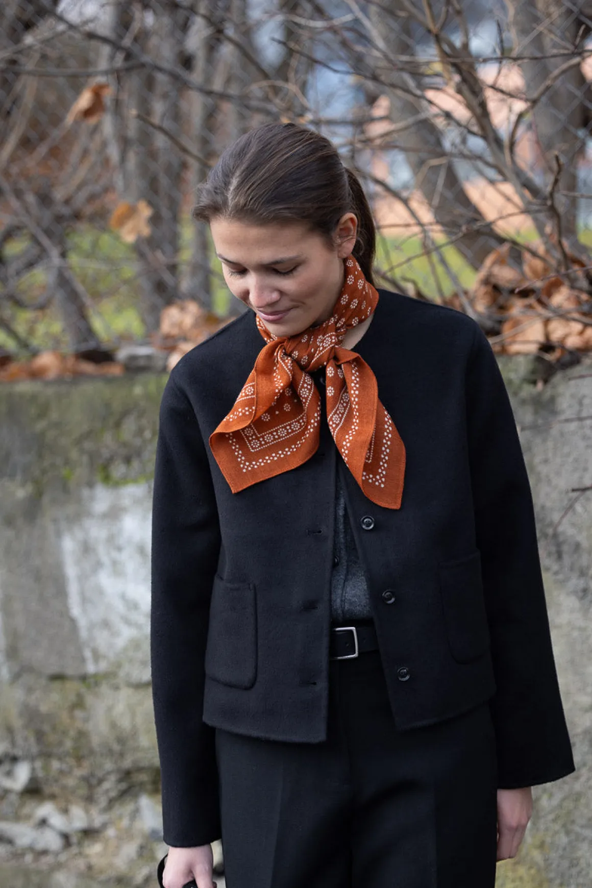 Jakke - Monaco Double Jacket Jet Black