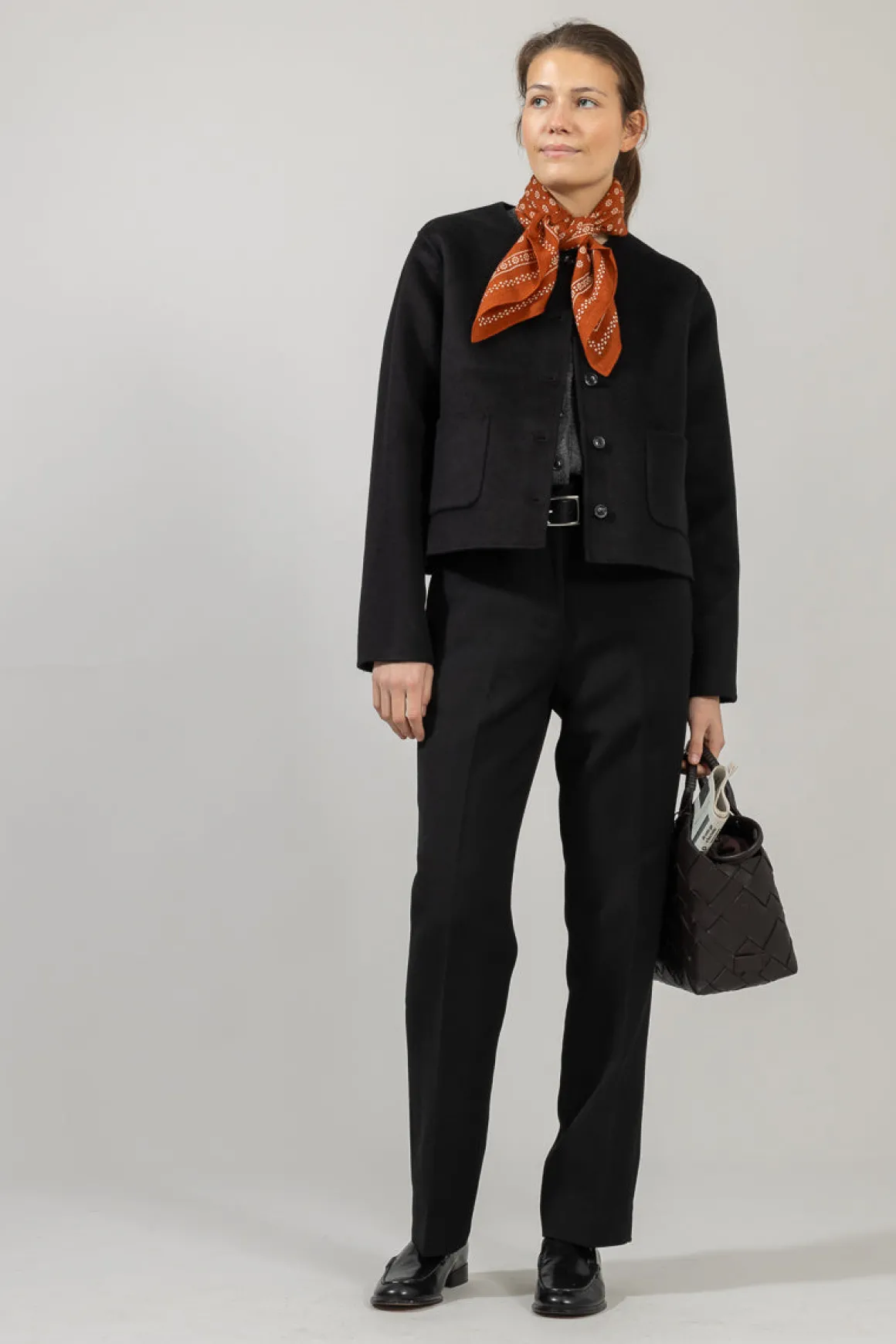 Jakke - Monaco Double Jacket Jet Black