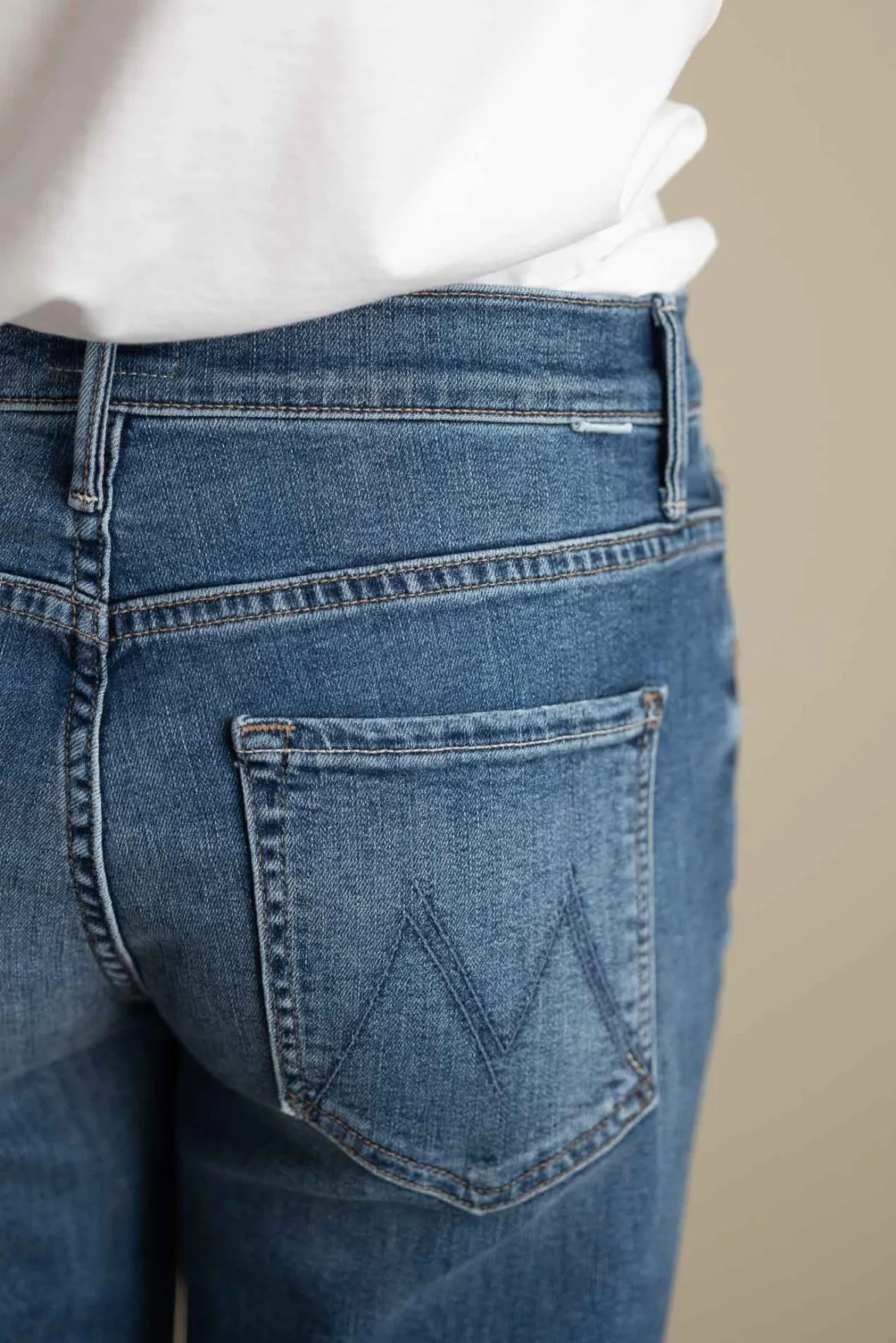 Jeans - Mid Rise Maven Sneak Over The Top