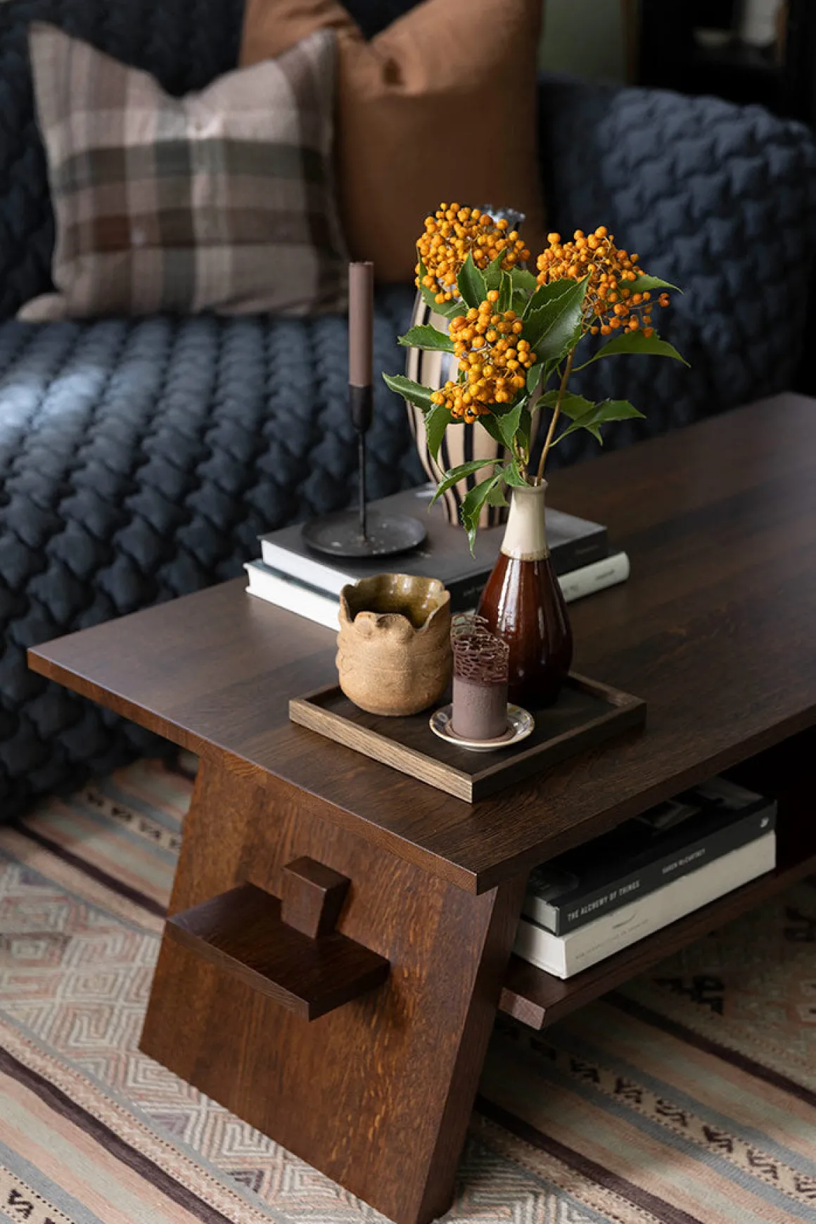 Kaffebord - Bolina 35 120x60xh40cm Mørk Eik