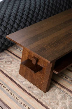 Kaffebord - Bolina 35 120x60xh40cm Mørk Eik