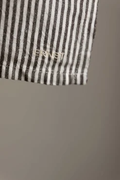 Kjøkkenhåndkle - Striper Brun/Hvit