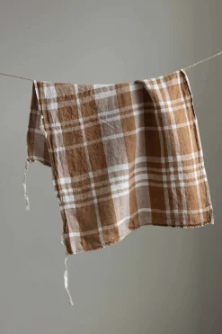 Kjøkkenhåndkle - 55x80cm Coffee Checks