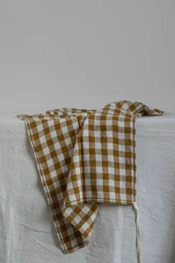 Kjøkkenhåndkle - 55x80cm Curcuma Gingham