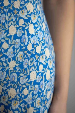 Kjole - Amari Dress Shell Pansy Indigo