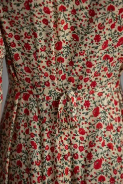 Kjole - Bloom Dress Ditsy Trail Cream