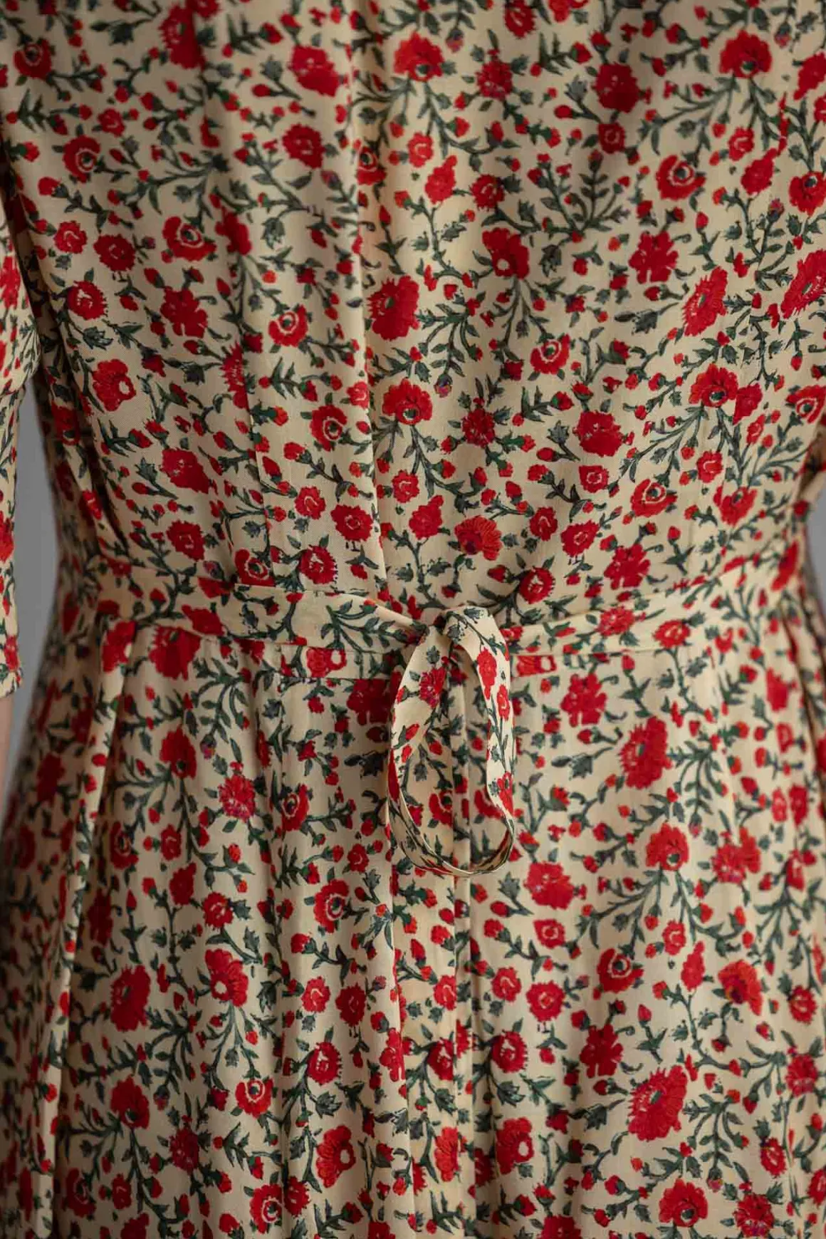 Kjole - Bloom Dress Ditsy Trail Cream