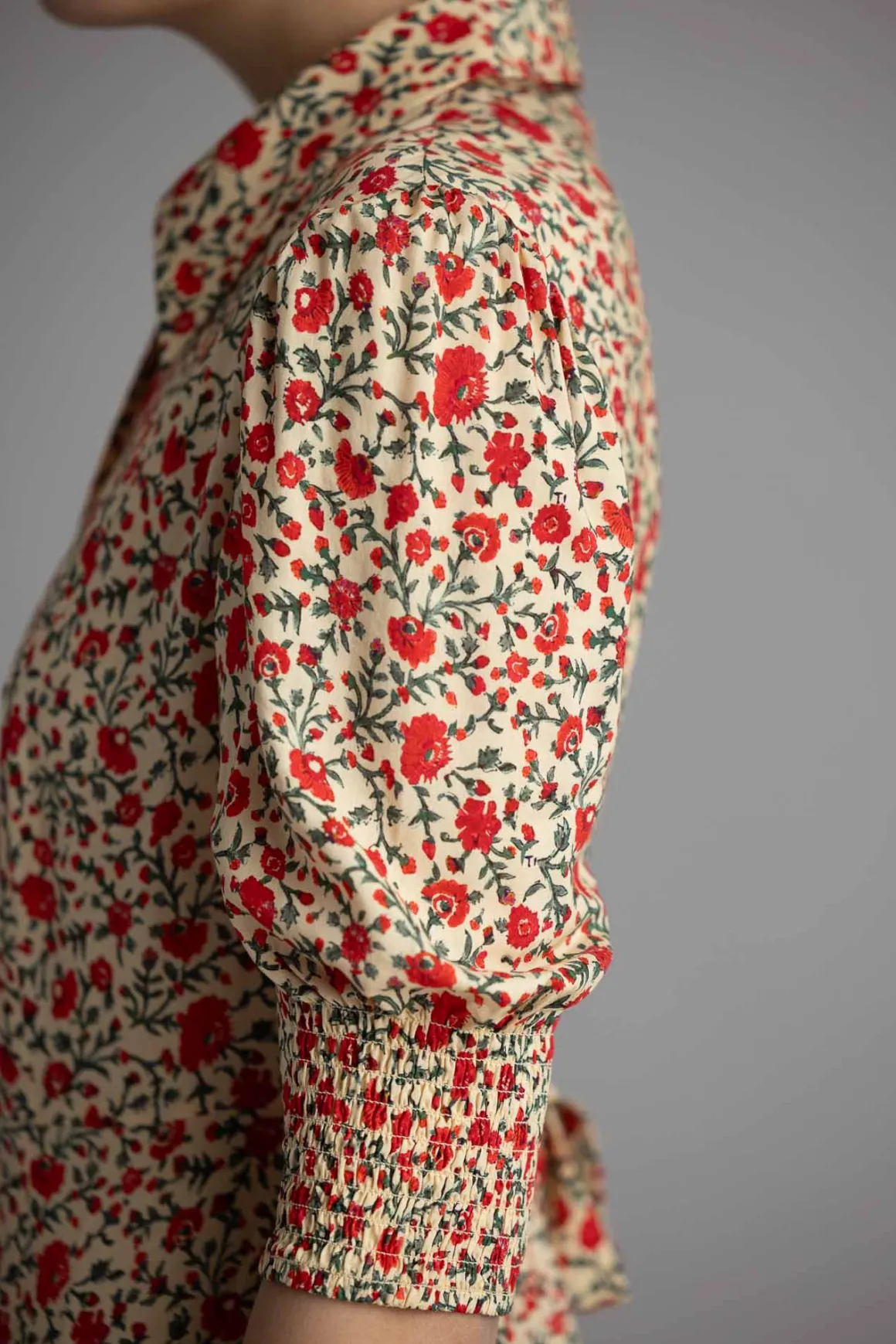 Kjole - Bloom Dress Ditsy Trail Cream