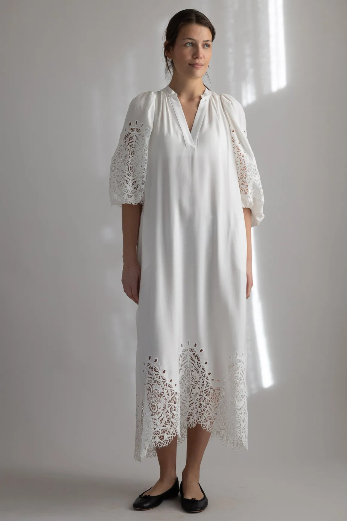 Kjole - Canessa Blanc