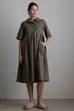 Kjole - Dark Olive