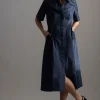 Kjole - Denim S/S Shirt Dress