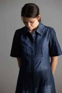 Kjole - Denim S/S Shirt Dress