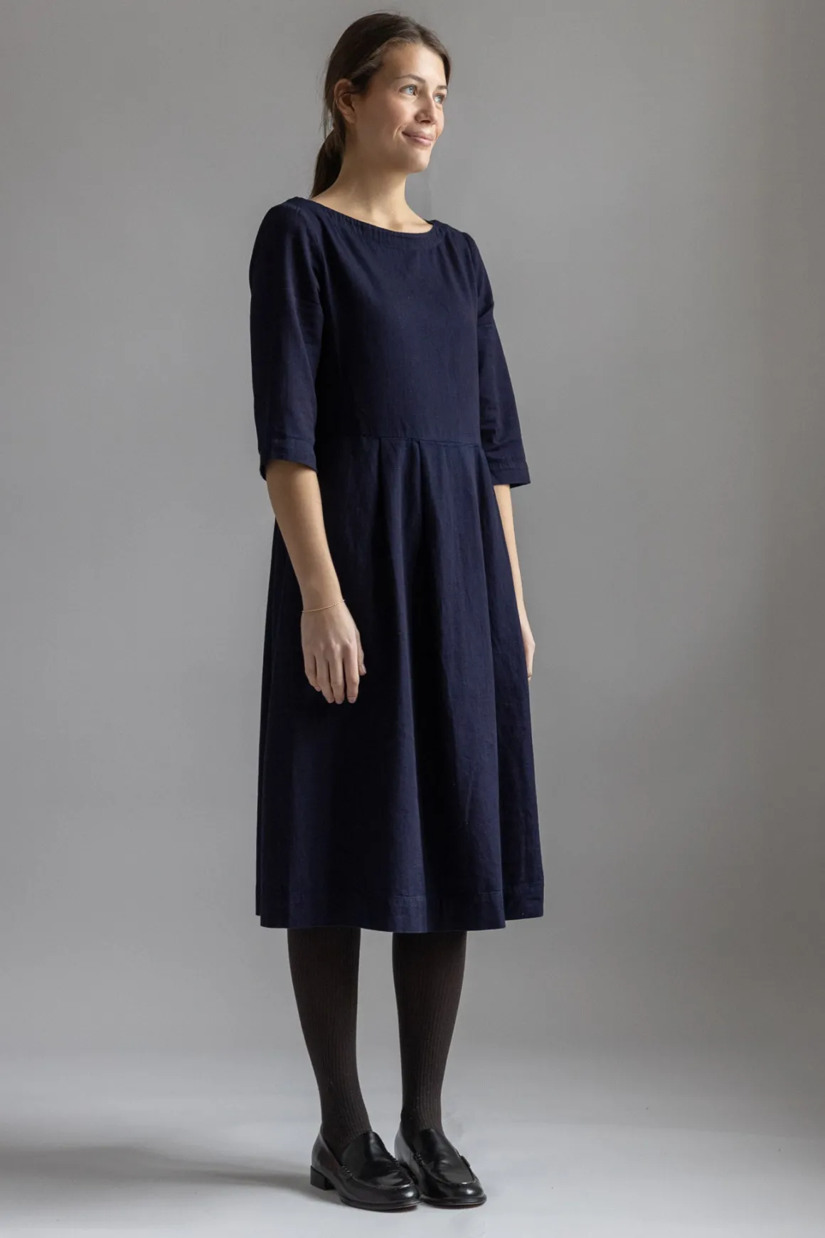 Kjole - Franca Indigo Twill