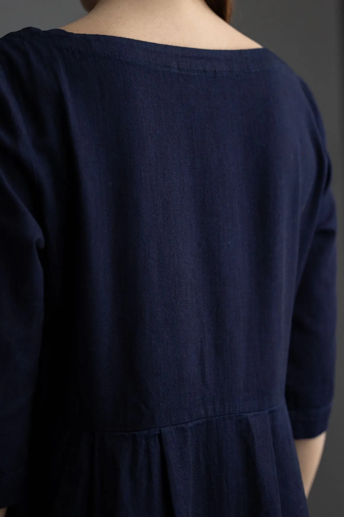 Kjole - Franca Indigo Twill