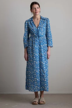 Kjole - Franchi Dress Shell Pansy Indigo