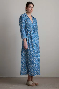 Kjole - Franchi Dress Shell Pansy Indigo