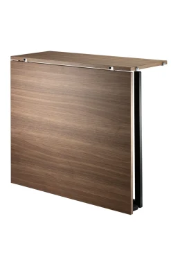 Klappbord - 78x96 Valnøtt/Sort